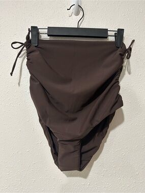 June Loop Ultra High Rise Full Coverage Tie Swim Bottoms